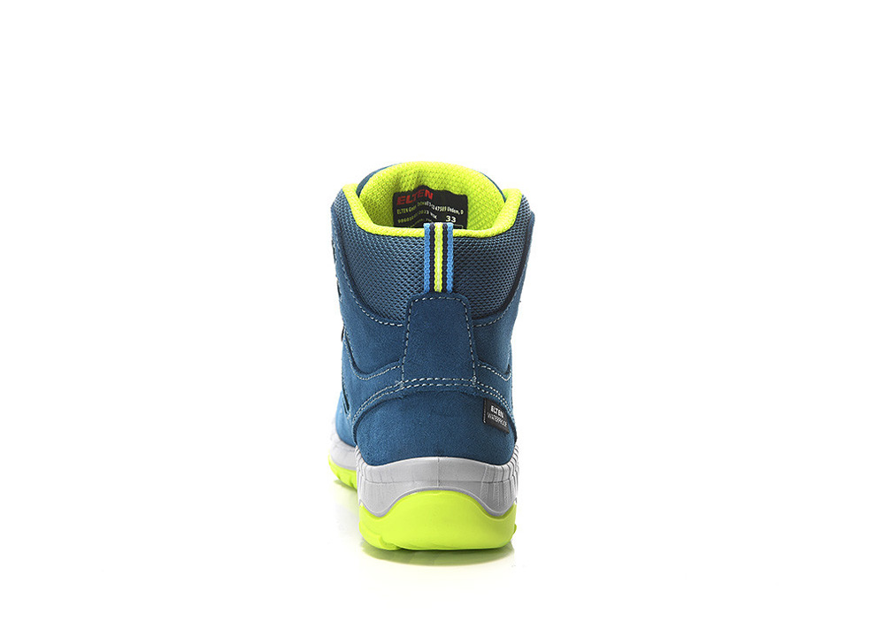 ELTEN® Stiefel MADDOX Kids BOA® petrol-lime Mid - hinten