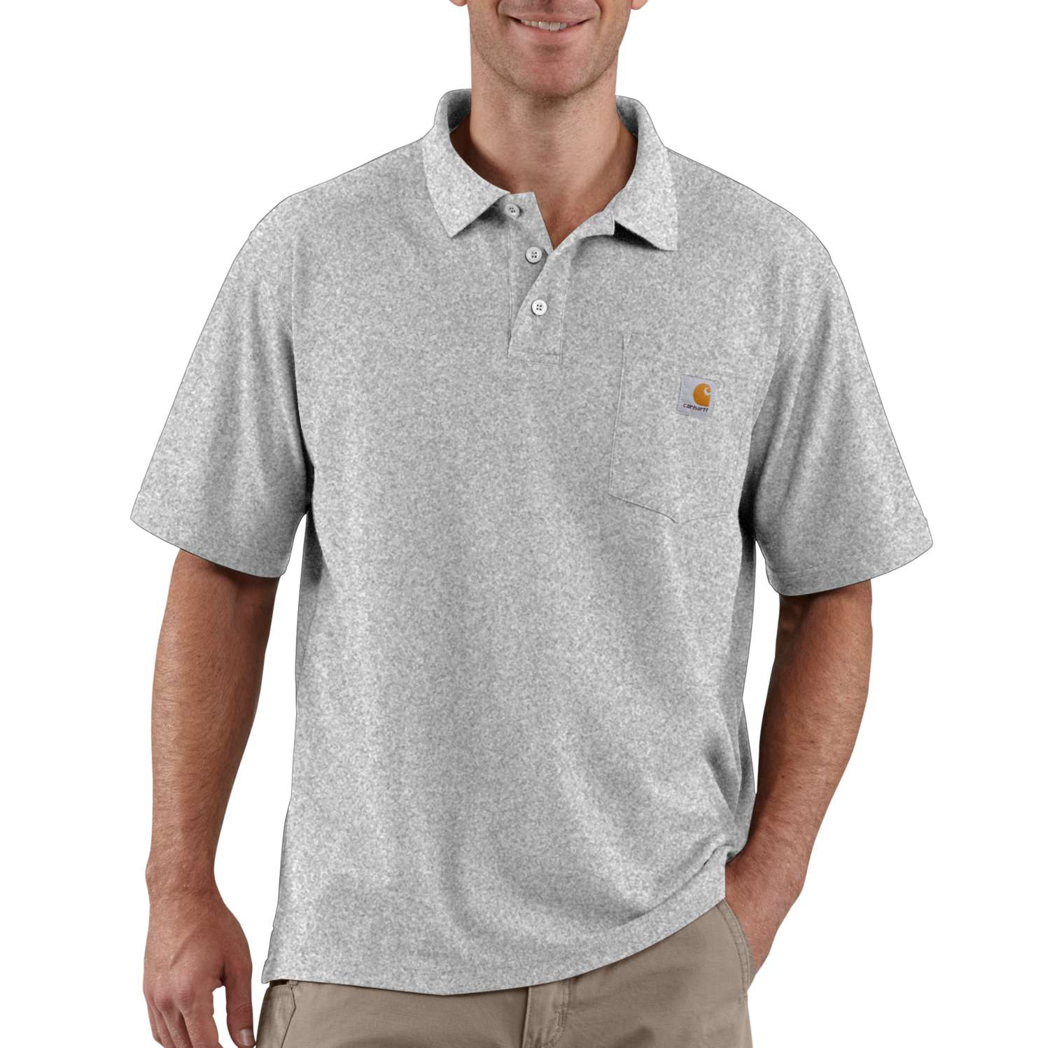 carhartt® Herren Poloshirt »WORK POCKET POLO S/S« - erhältlich bei ❣ HUG Technik ✓