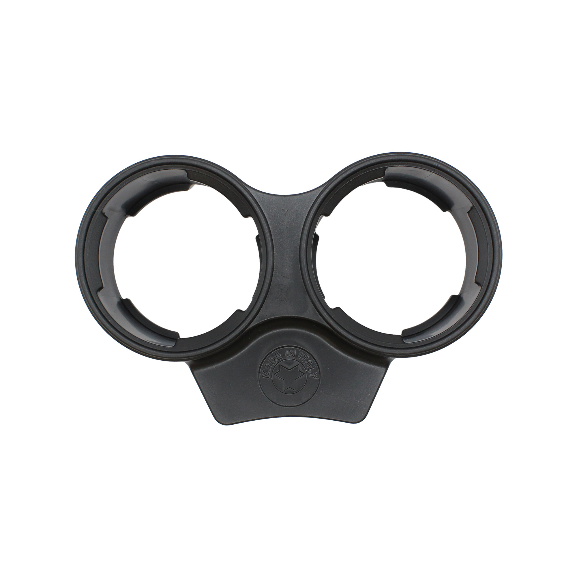 Manometer-Doppel-Geh.schutzkappe aus KS, schwarz, für Mano-Ø63 mm - gibt’s bei ☆ HUG Technik ✓