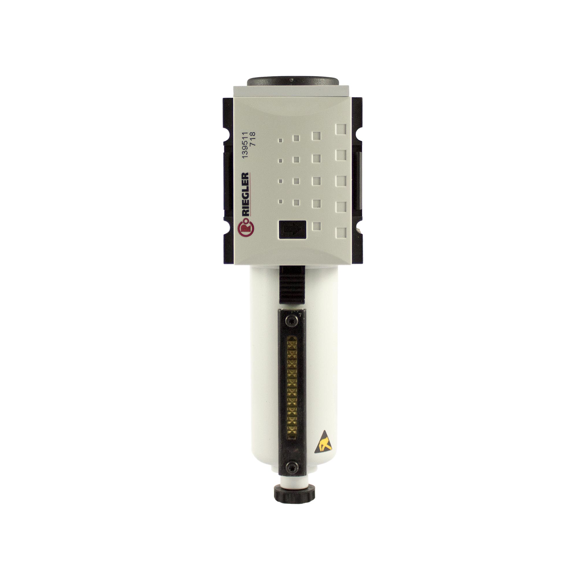 Mikrofilter »FUTURA«, Metallbehälter, Sichtrohr, BG 4, G 3/4, VA - erhältlich bei ♡ HUG Technik ✓