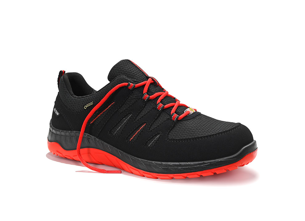 ELTEN® Sicherheitshalbschuh MADDOX GTX W black-red Low ESD S3 CI, 729241 - bei HUG Technik ✭