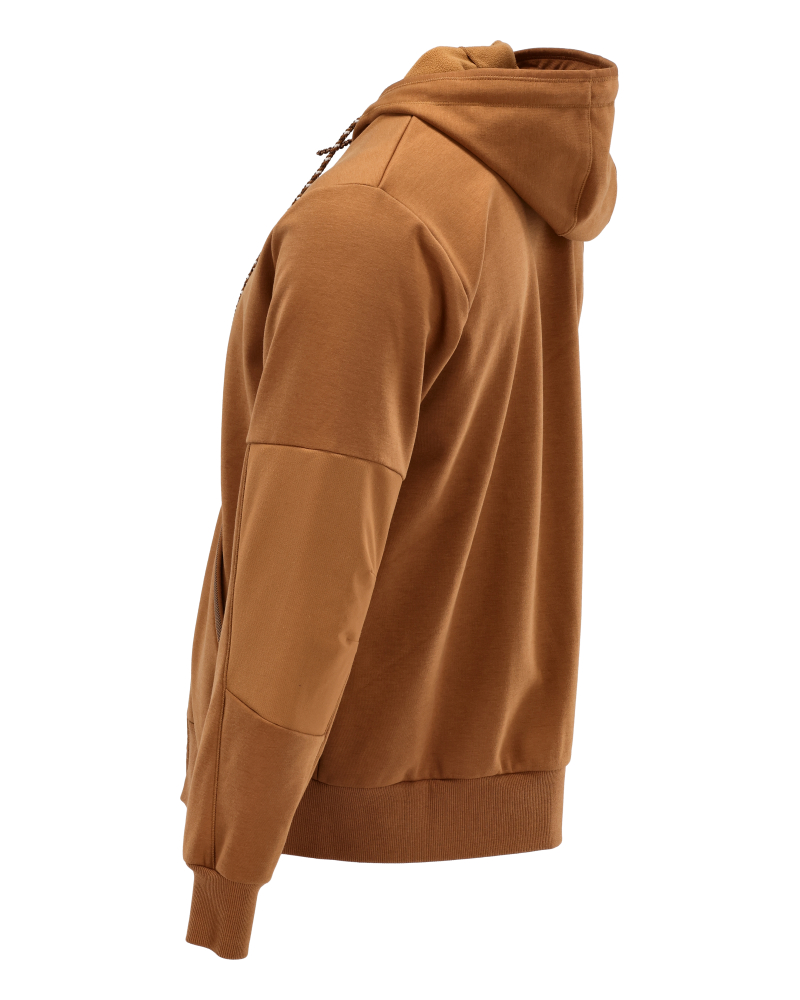 MASCOT® CUSTOMIZED Kapuzensweatshirt mit Reißverschluss  Gr. 2XL, nussbraun - direkt von HUG Technik ✓