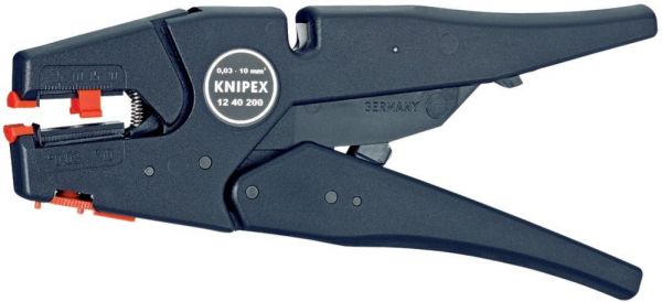 KNIPEX® Automatik-Abisolierzange 1240 200 mm qmm - bei HUG Technik ♡ KNIPEX® Automatik-Abisolierzange 1240 200 mm qmm - bei HUG Technik ♡