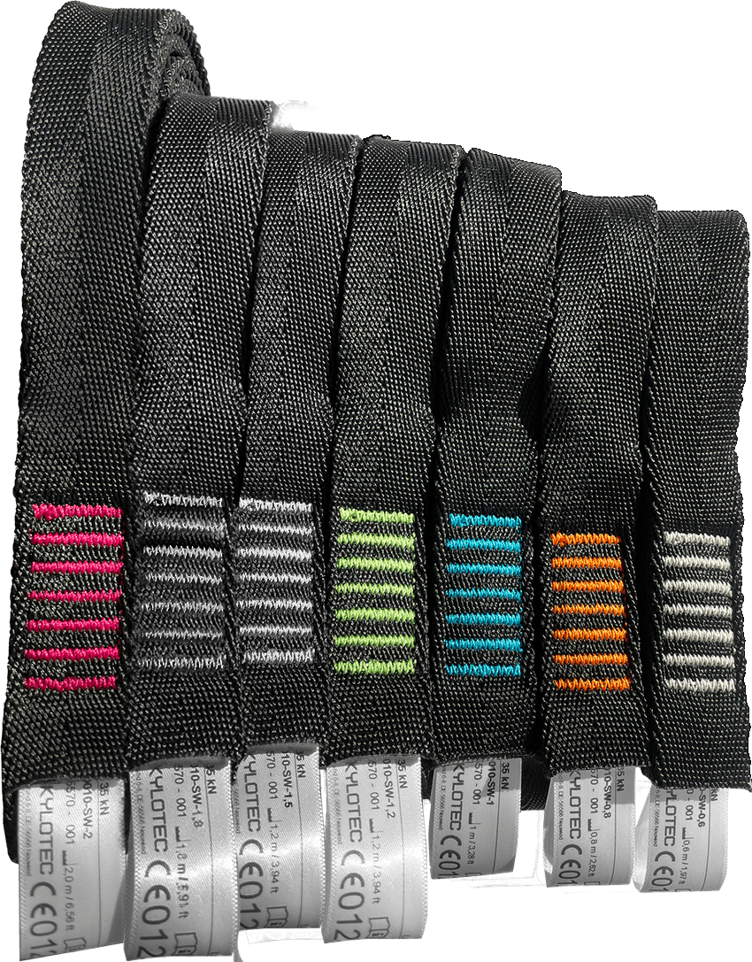 Bandschlinge LOOP 35 KN, schwarz.