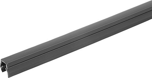 Abdeck- und Einfassprofil L=2000, schwarz, Typ I - K1054.06120351 - bei HUG Technik ✭