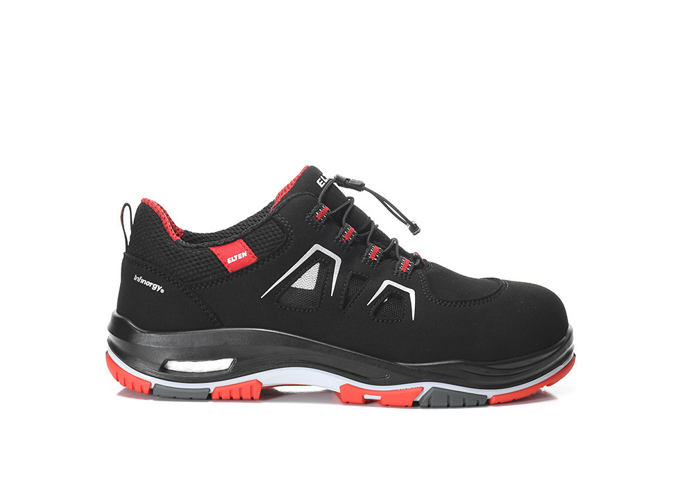 ELTEN® Sicherheitssandale ALAN XXTP black-red Easy ESD S1PS - rechts