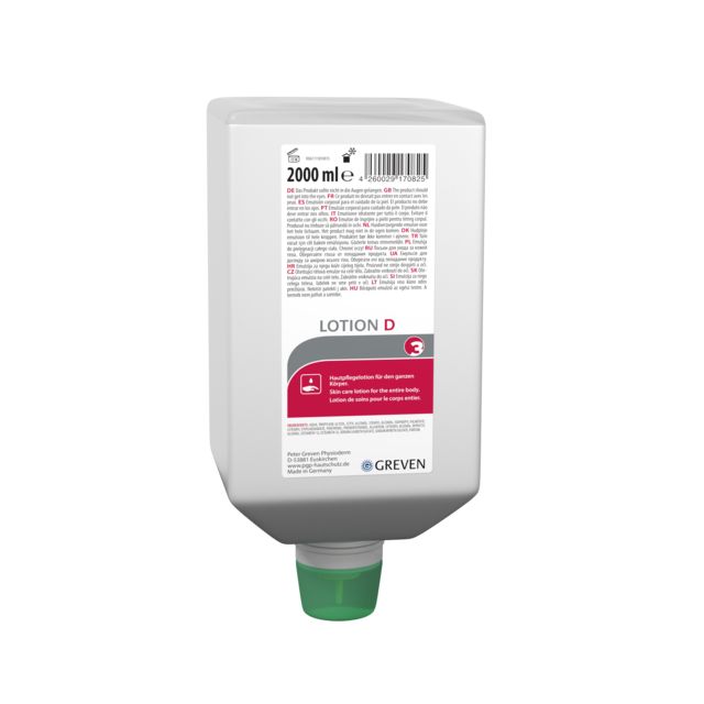 Hautpflegelotion GREVEN® LOTION D - gibt’s bei ☆ HUG Technik ✓