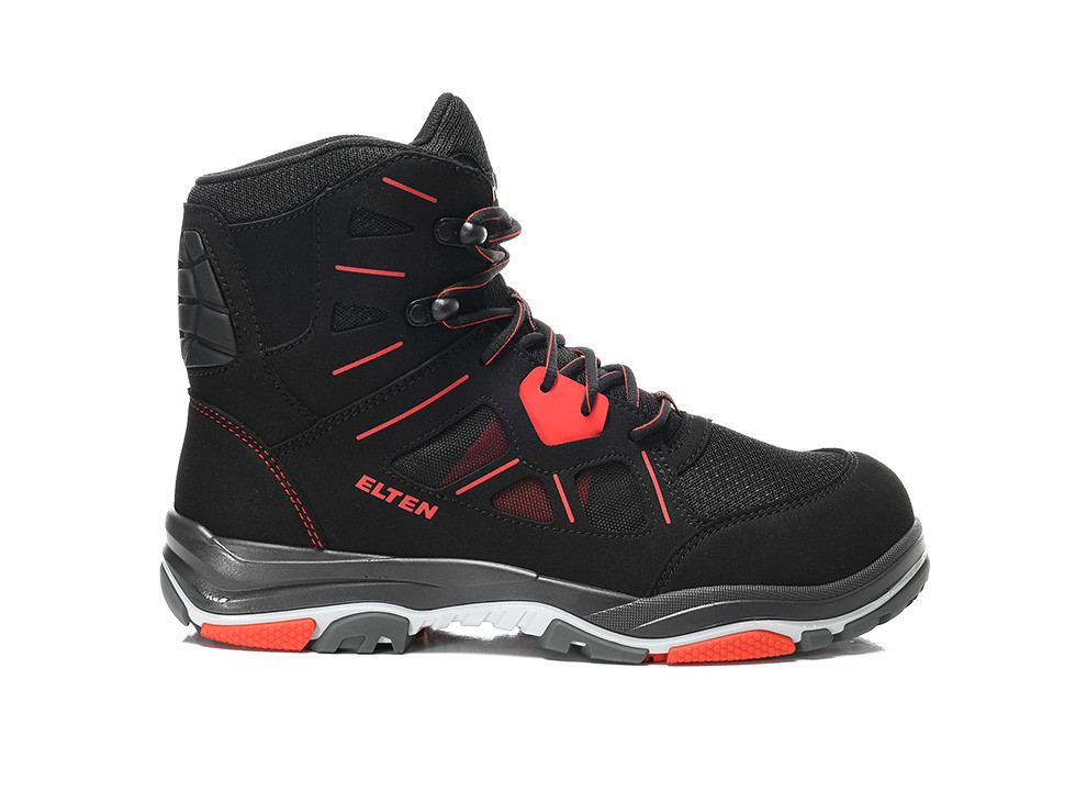 ELTEN® Sicherheitsstiefel ANTHONY red Mid ESD S1 - gibt’s bei ☆ HUG Technik ✓