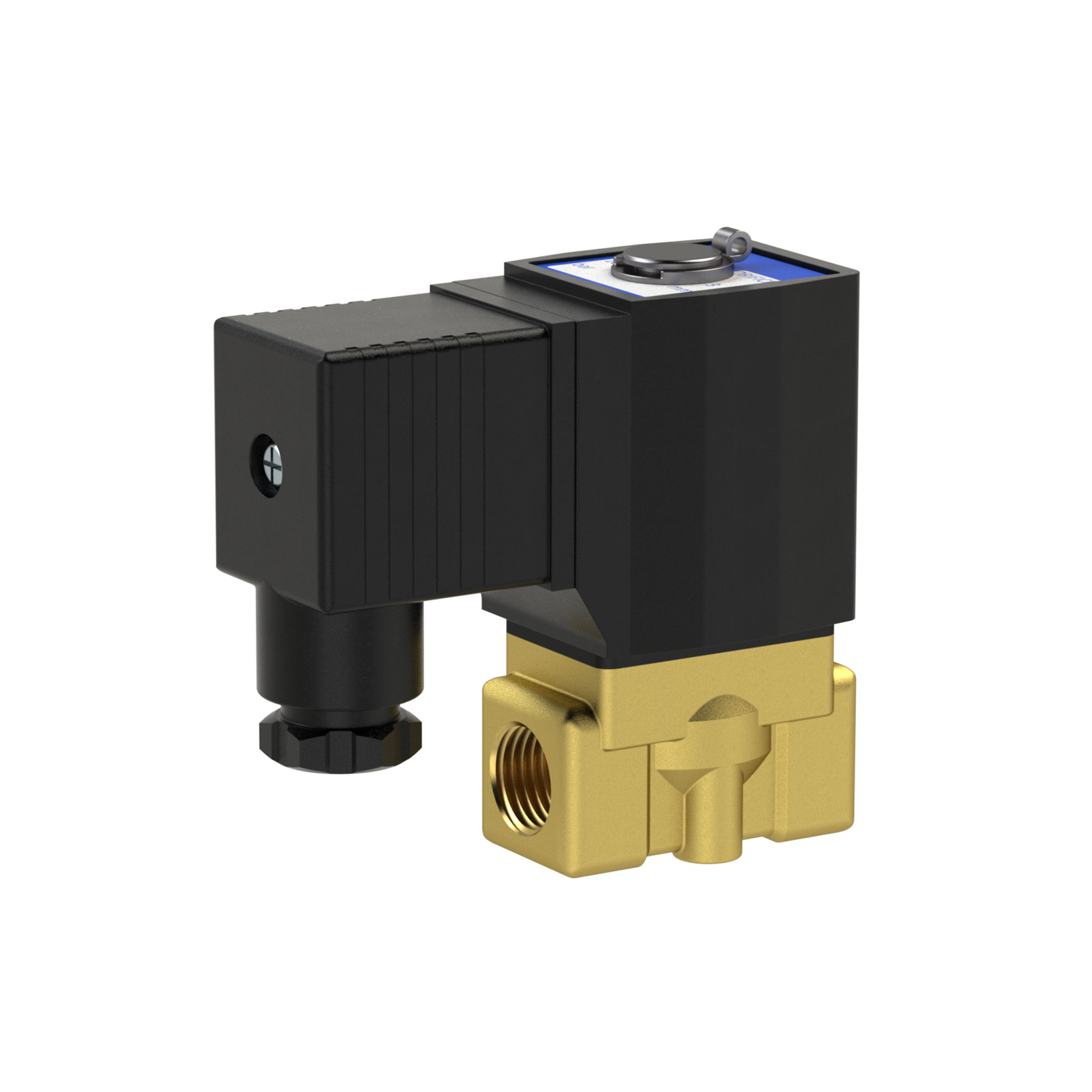 2/2-Wege-Magnetventil, Messing, NC,direktgesteuert,230 V,50 Hz, G 1/4, PN 0-10 bar 🖤 bei HUG Technik ✓