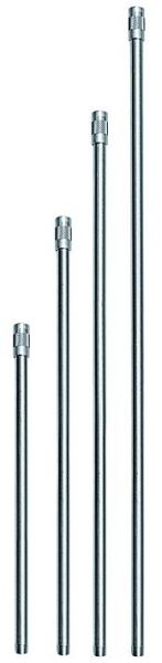 Verlängerungsrohr ohne Düse, gerade 600 mm, Aluminium - gibt’s bei HUG Technik ✓