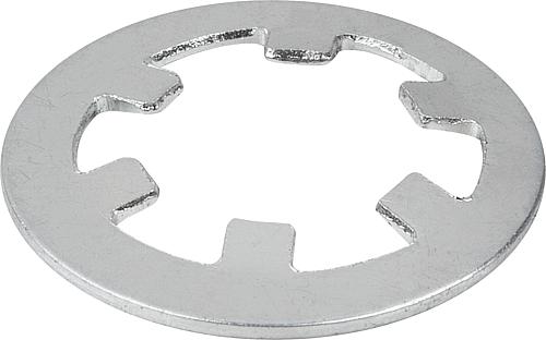 Haltescheibe, Stahl verzinkt - K1731.06