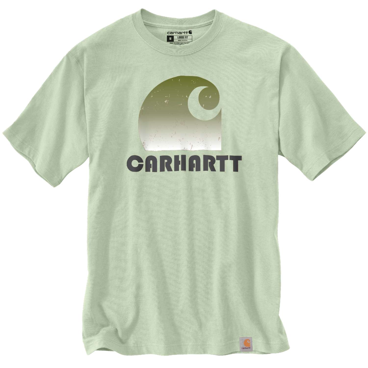 carhartt® Herren-T-Shirt »HEAVY S/S C GRAPHIC T-SHIRT« - Gr. L, tender greens - gibt’s bei HUG Technik ✓