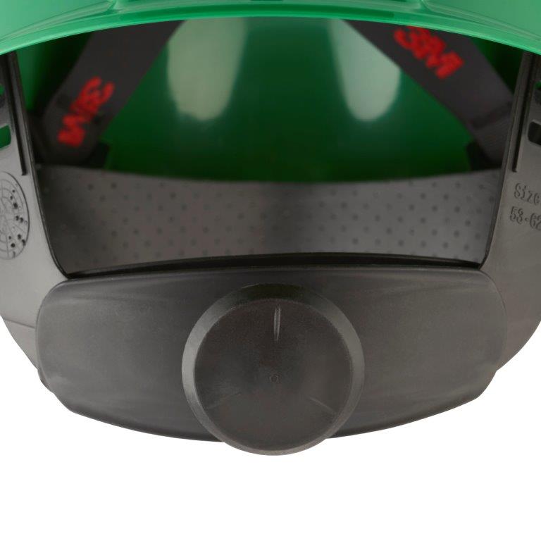 3M™ G3000 Schutzhelm Uvicator, G30NUG grün belüftet, mit Schweissband - bei HUG Technik ♡