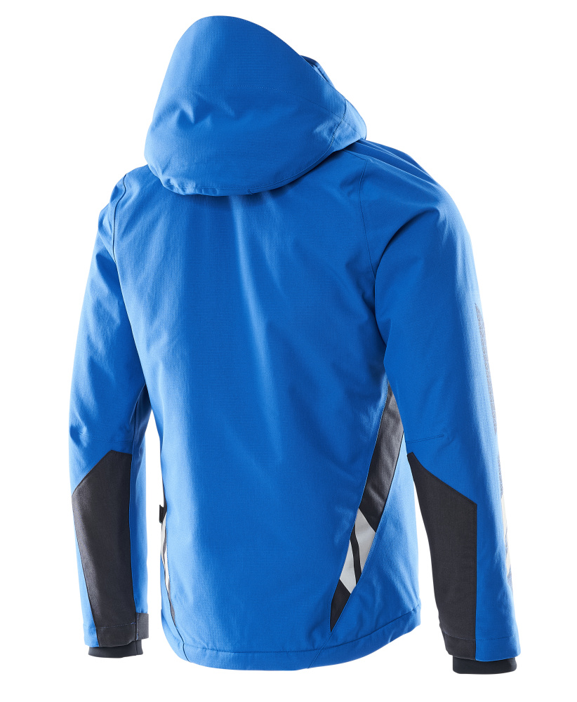 MASCOT® ACCELERATE Winterjacke  Gr. 2XL, azurblau/schwarzblau - direkt bei HUG Technik ✓