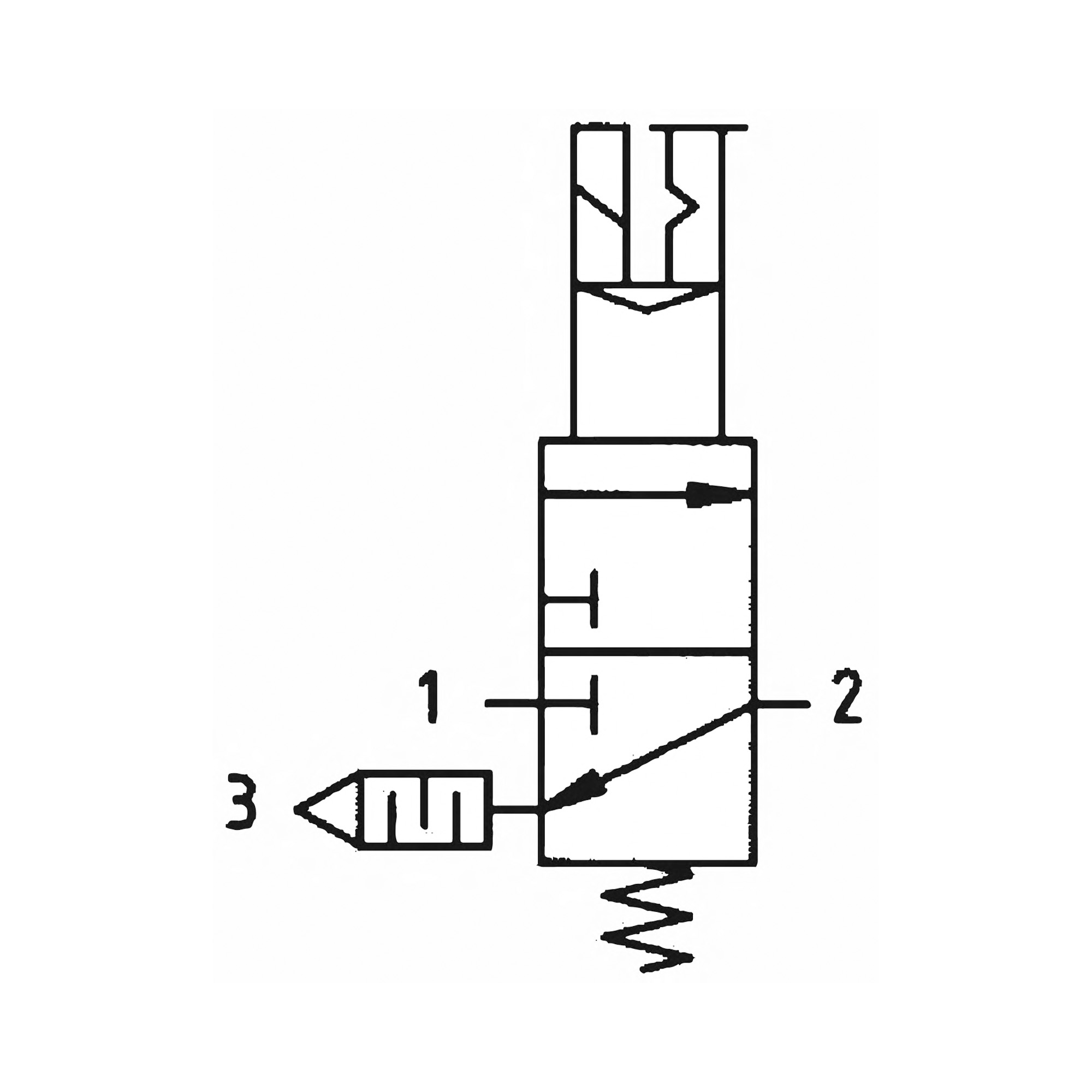 Schaltventil (3/2-Wegeventil) »multifix-mini«, 24 V DC, G 1/4 - bekommst Du bei ★ HUG Technik ✓