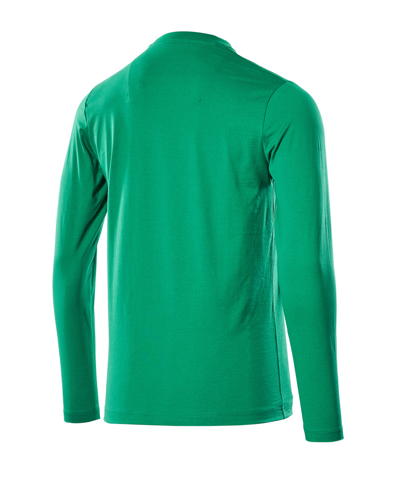 MASCOT® CROSSOVER T-Shirt, Langarm  Gr. 2XL/ONE, grasgrün - direkt bei HUG Technik ✓