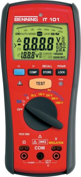 BENNING Isolations- und Widerstandsmessgerät IT 101 - bekommst Du bei ★ HUG Technik ✓