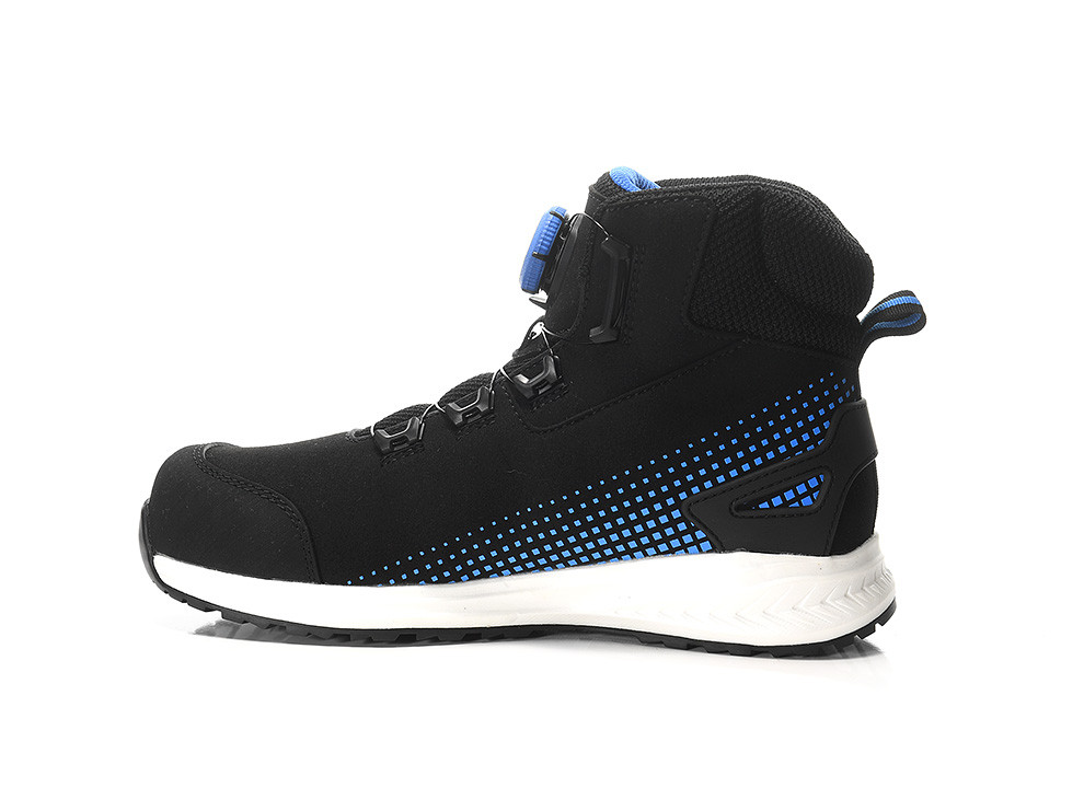 ELTEN® Sicherheitsstiefel JORAN BOA® blue Mid ESD S3L - links