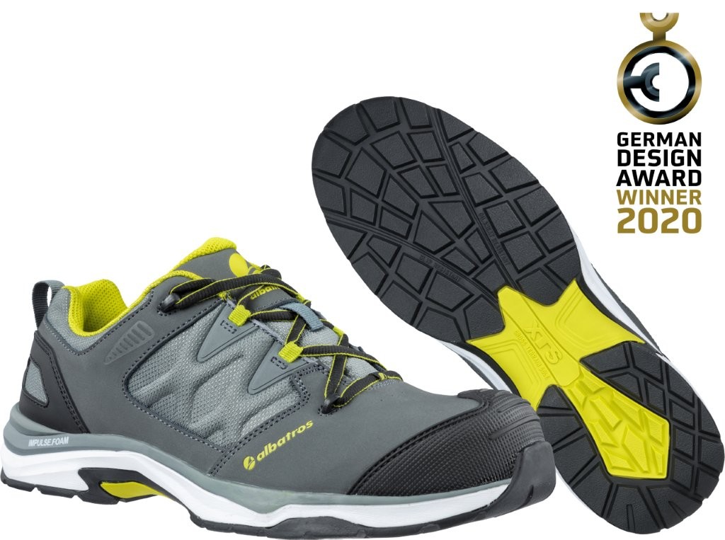 Albatros ULTRATRAIL GREY Sicherheitshalbschuh Paar.