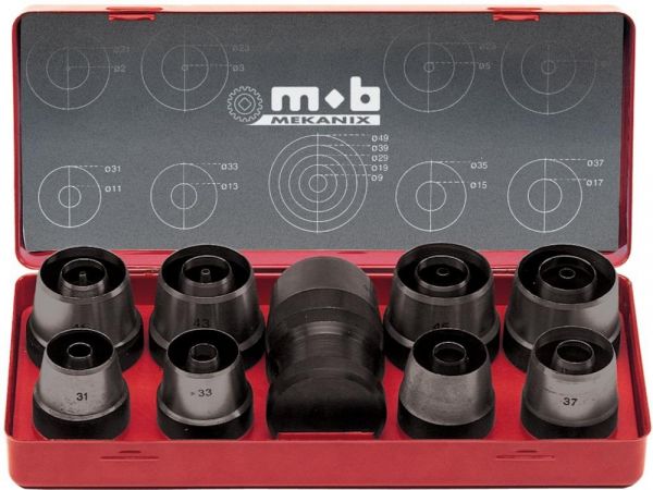 PEDDINGHAUS Locheisen-Satz gerade 3-50 mm - bei HUG Technik ✭ PEDDINGHAUS Locheisen-Satz gerade 3-50 mm - bei HUG Technik ✭