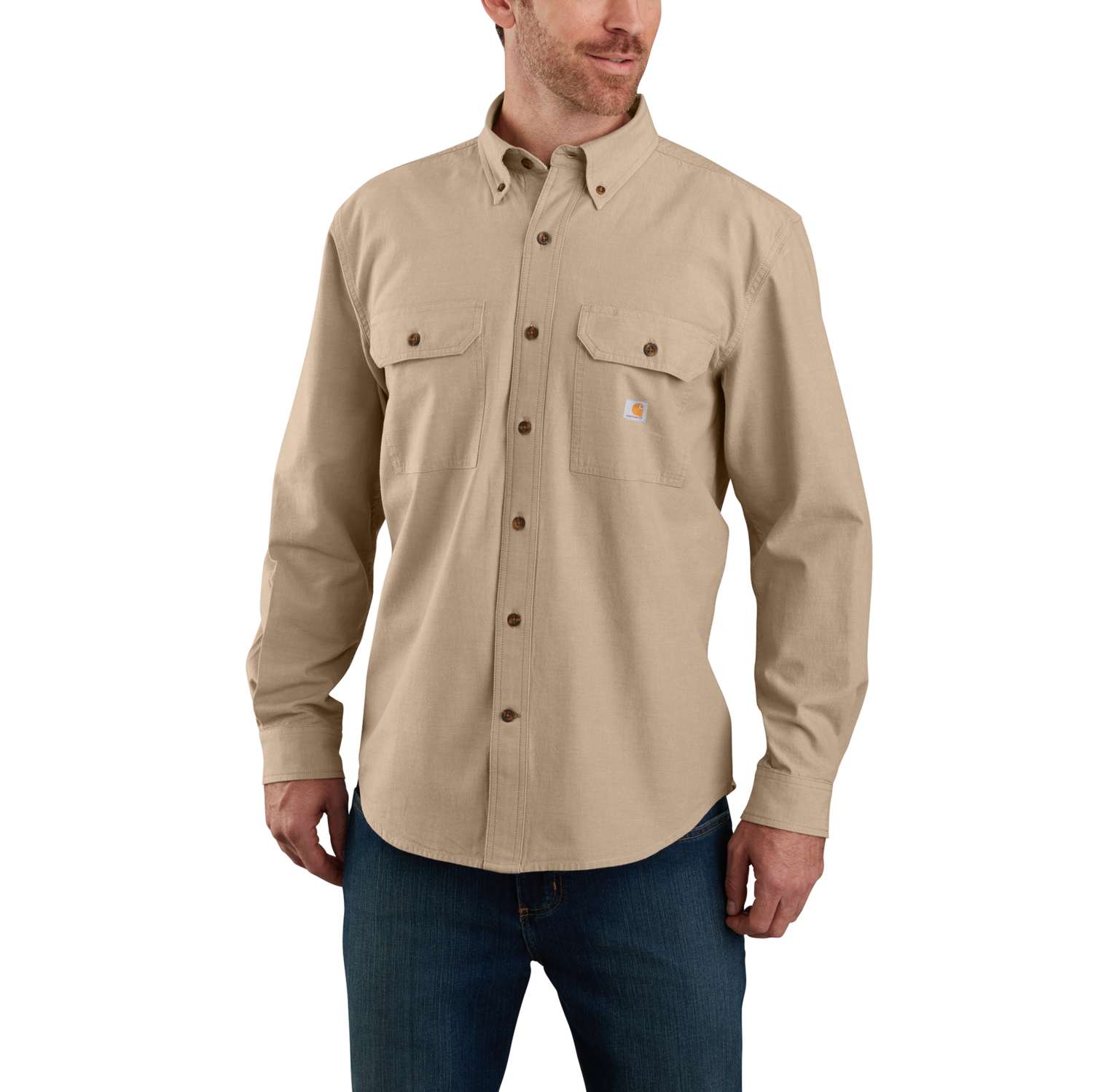 carhartt® Herren-Shirt »LOOSE CHAMBRAY L/S SHIRT« - direkt bei HUG Technik ✓