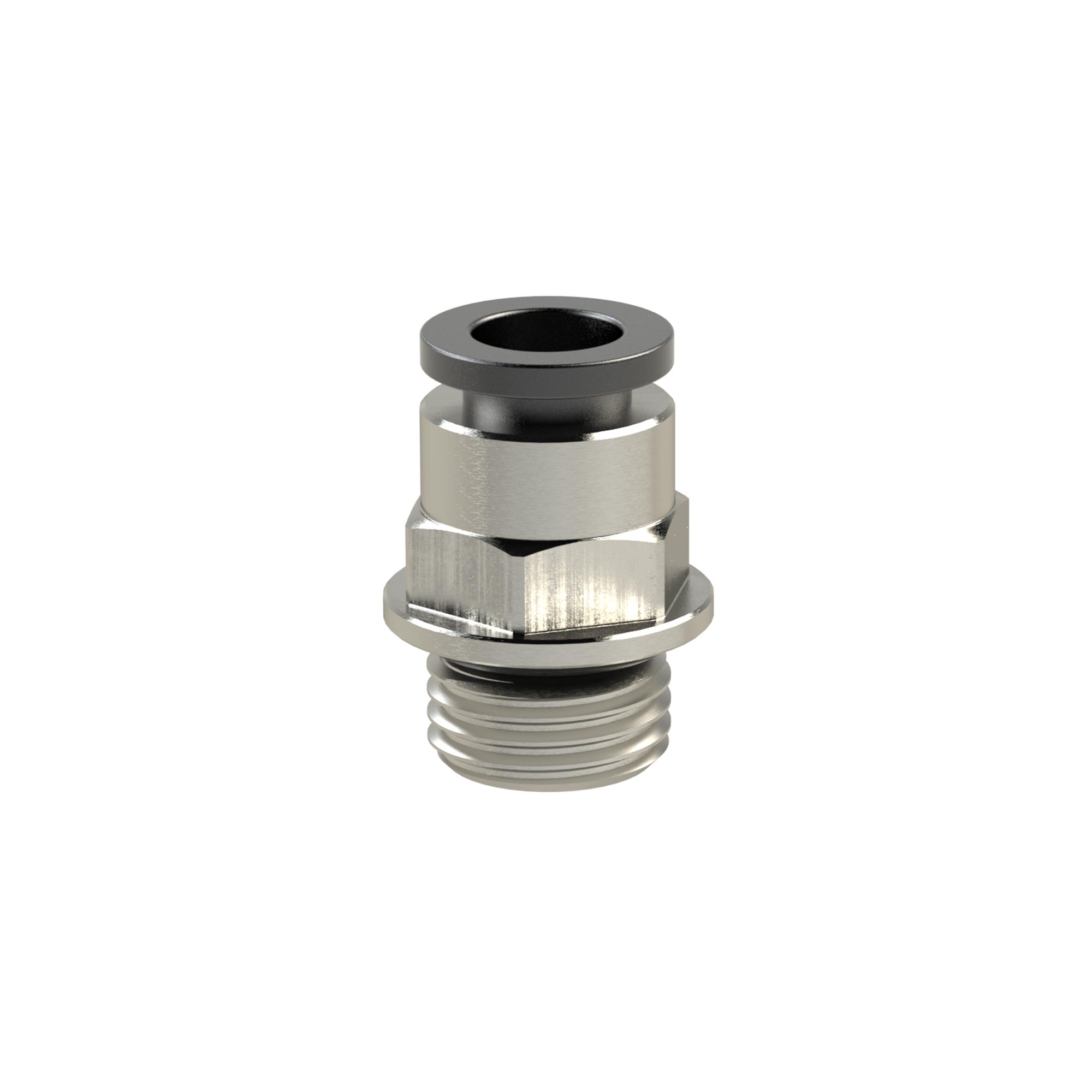 Gerade Steckverschraubung »click-clock«, G 1/2 a., Schlauch-Ø 10 - erhältlich bei ❣ HUG Technik ✓