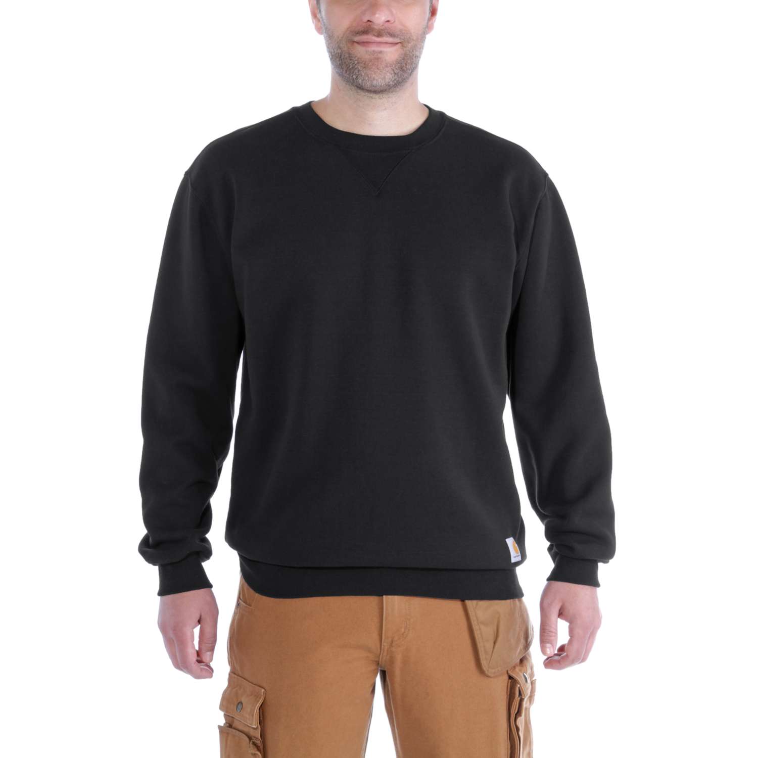 carhartt® Herren-Sweatshirt MIDWEIGHT CREWNECK SWEATSHIRT black - bei HUG Technik ✓ ✌
