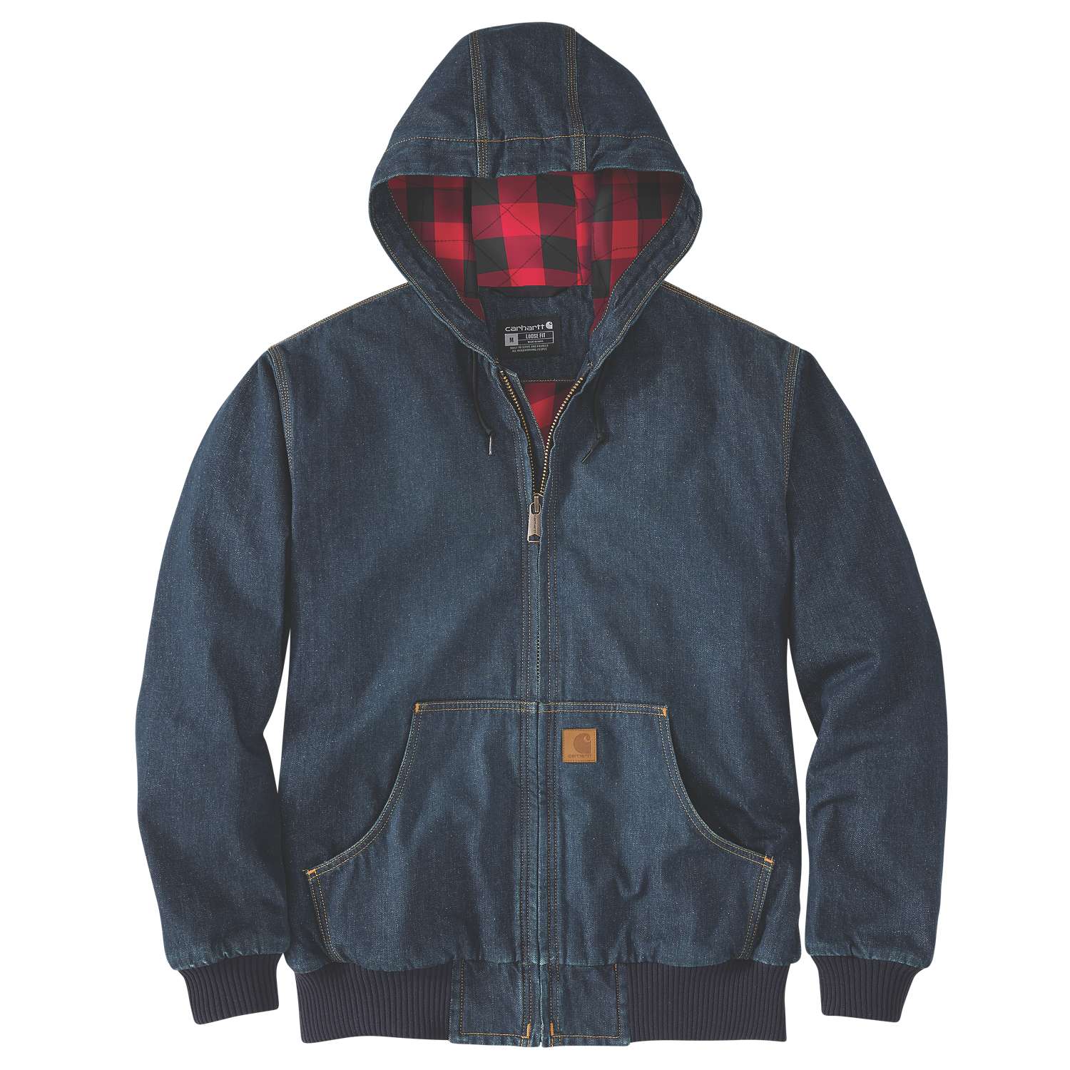 carhartt® Herren Jacke » J140 LOOSE FIT DENIM ACTIVE JAC« sawyer - erhältlich bei ✭ HUG Technik ✓