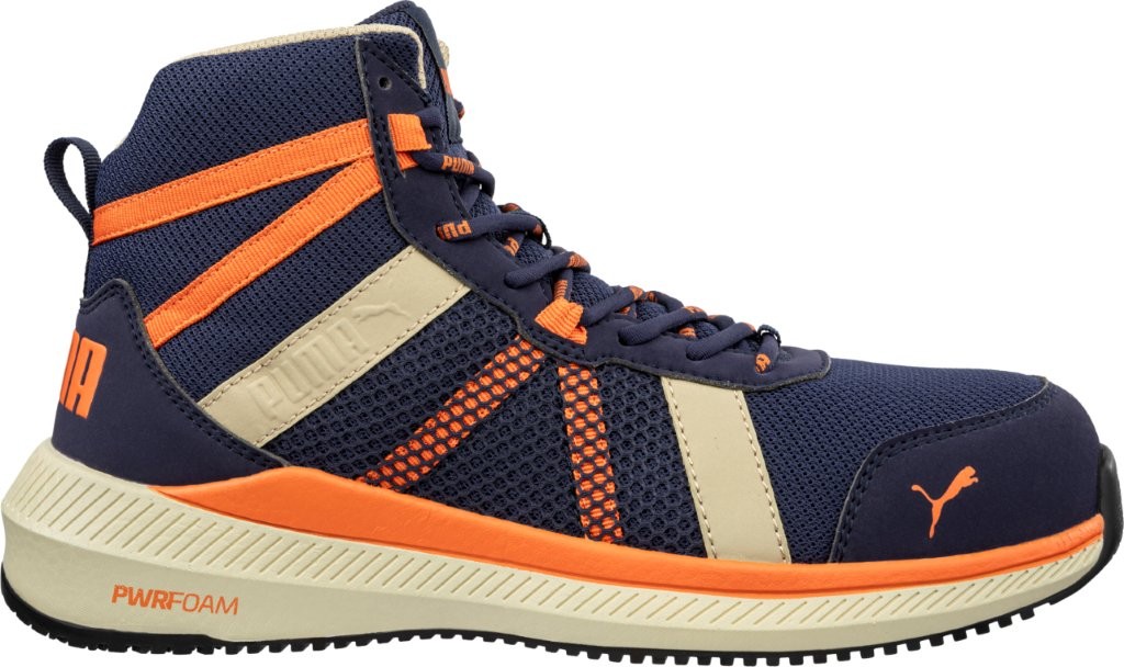 Albatros RIVAL BLUE/ORANGE Sicherheitsstiefel vorne 2.