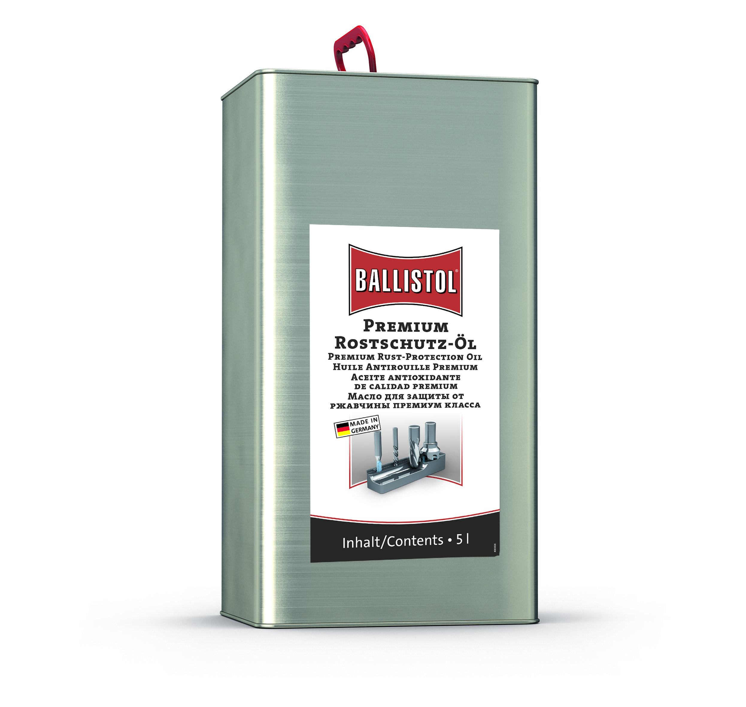 Ballistol Premium Rostschutzöl ProTec, 5-Liter-Kanister