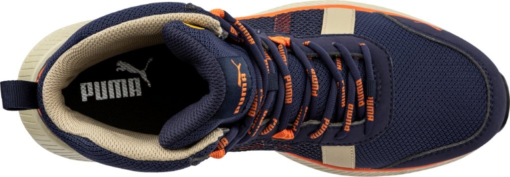 Albatros RIVAL BLUE/ORANGE Sicherheitsstiefel oben.