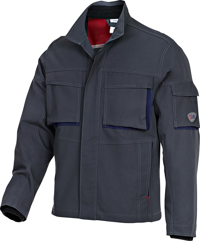 BP® Arbeitsjacke 1795 720, dunkelgrau-schwarz - bei HUG Technik ✭