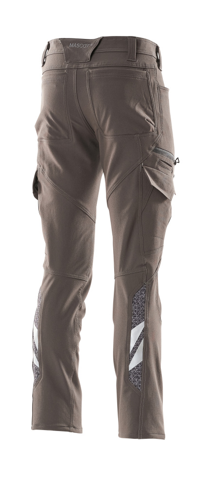 MASCOT® ACCELERATE Hose mit Schenkeltaschen Gr. 76/C46, dunkelanthrazit - bei HUG Technik ✓