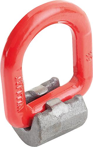 Produktbild Anschlagpunkt schweißbar Stahl, ohne Federband, B=40 - K0773.1000 - bei HUG Technik ✭