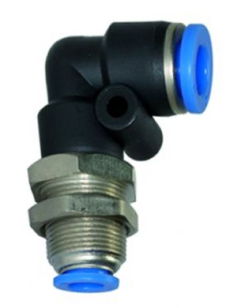 L-Schott-Steckverbindung M12x1,0, Schlauch-ø 4, »Blaue Serie« - direkt von HUG Technik ✓