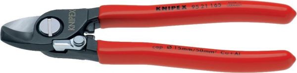 KNIPEX® Kabelschere mit Öffnungsfeder, 165 mm mit Kunststoff Griff - bei HUG Technik ☆ KNIPEX® Kabelschere mit Öffnungsfeder, 165 mm mit Kunststoff Griff - bei HUG Technik ☆