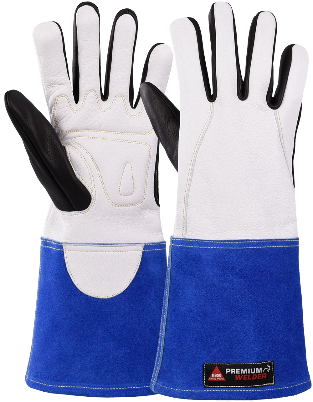 Schweißerhandschuh aus Nappaleder, Kev.-Nähte, TYP B