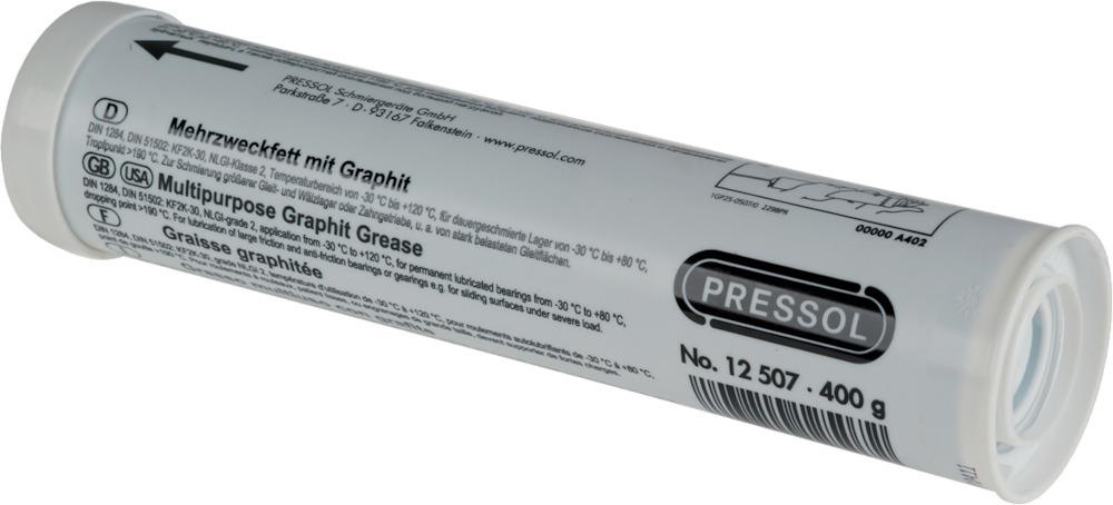 PRESSOL Mehrzweckfett-Kartusche 400 ml mit Graphit - direkt von HUG Technik ✓