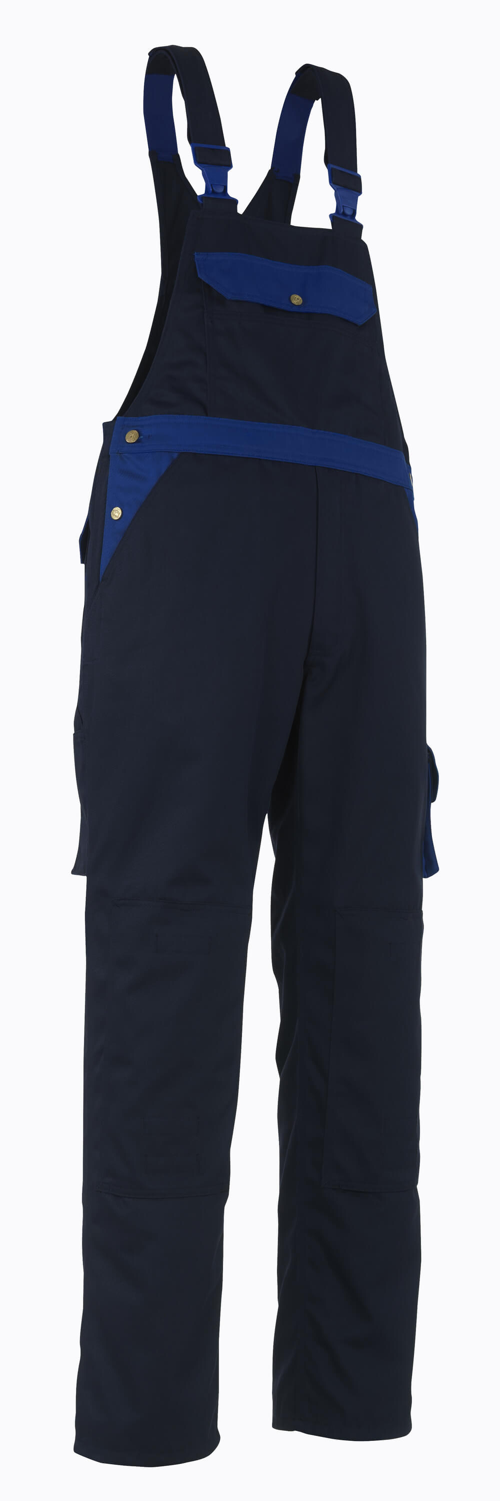 MASCOT® IMAGE Latzhose mit Knietaschen »Milano« Gr. 82/C42, marine/kornblau - kommt direkt von HUG Technik 😊