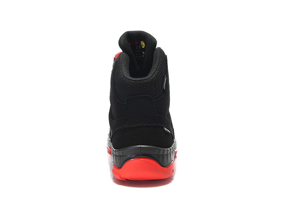 ELTEN® Sicherheitsstiefel MADDOX GTX W black-red Mid ESD S3 CI, 769241 - direkt von HUG Technik ✓