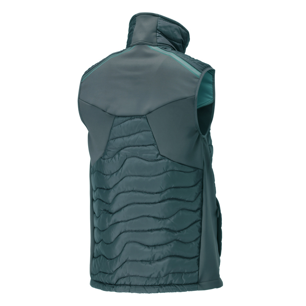 MASCOT® CUSTOMIZED Thermoweste  Gr. 2XL, waldgrün - direkt von HUG Technik ✓