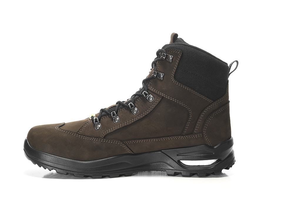 ELTEN® Berufsstiefel RONAN XXF GTX brown Mid ESD O2 WR CI - links