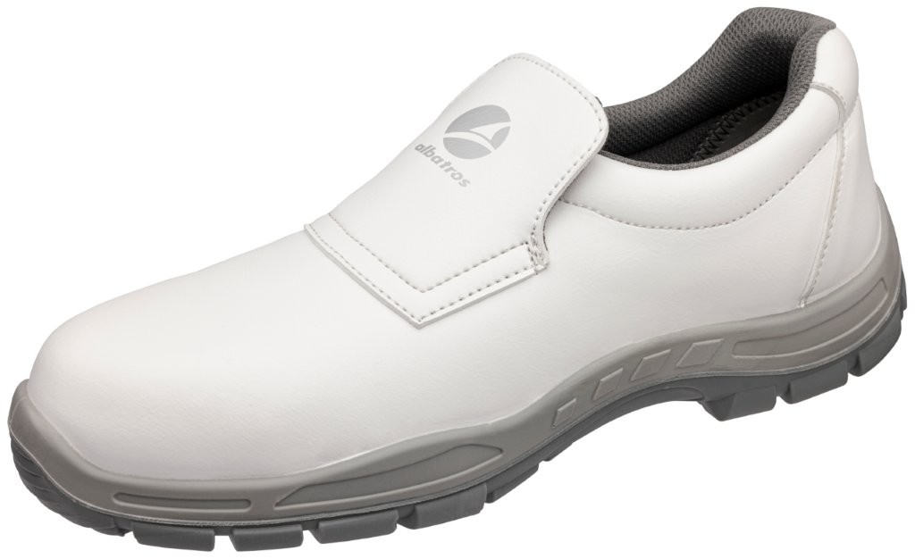 Albatros PURE WHITE Sicherheitshalbschuh vorne 1