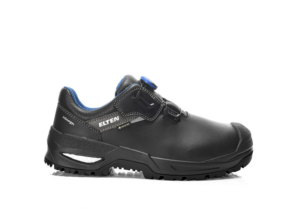 ELTEN® Sicherheitshalbschuh STEFANO XXSG BOA® GTX black-blue Low ESD S3 - rechts