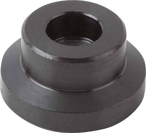 Druckstück, Form: A Stahl, D1=15 - K0393.06 - direkt von HUG Technik ✓