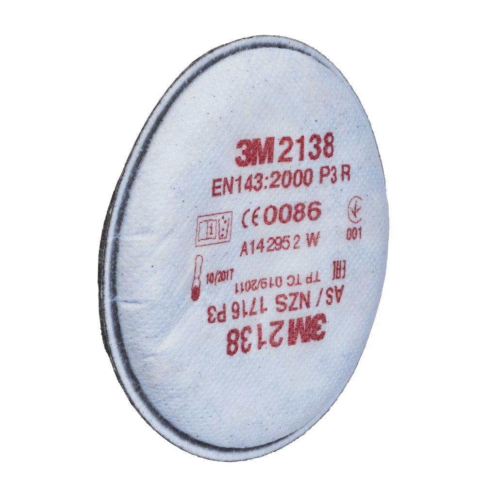 3M™ Partikelfilter 2138, P3R, mit Aktivkohle - erhältlich bei ✭ HUG Technik ✓