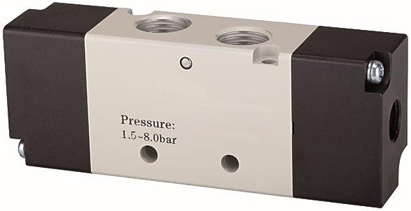 5/2-Wegeventil, pneumatisch, »4A«, bistabil, G 1/2, 2000 l/min - erhältlich bei ♡ HUG Technik ✓