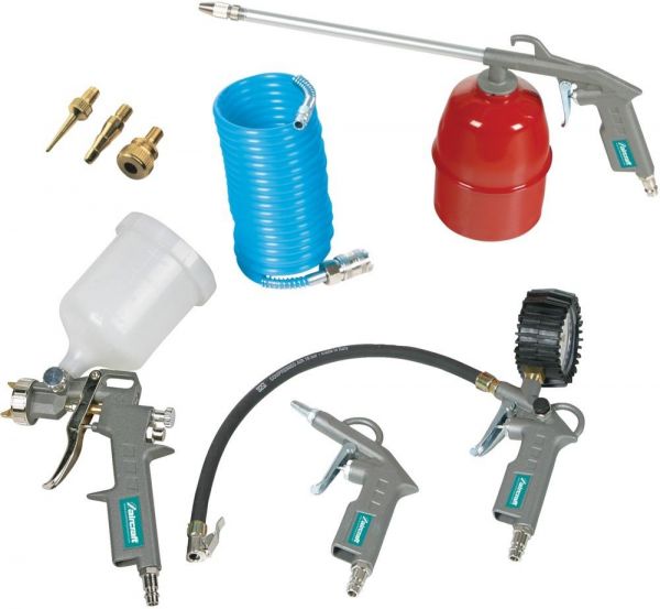 Aircraft Druckluft-Set 8-teilig - gibt’s bei ☆ HUG Technik ✓