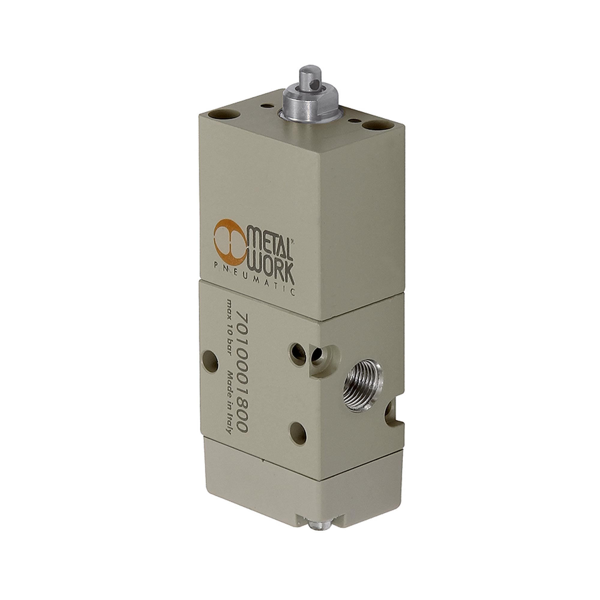 Stößelventil, 3/2-Wege, monostabil, NC, G 1/8 - direkt bei HUG Technik ✓