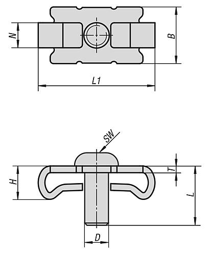 Verbindungssatz Standard M06, Typ I - K1031.06 - gibt’s bei ☆ HUG Technik ✓